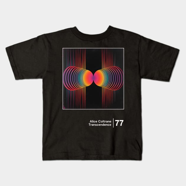 Transcendence - Universal Consciousness - Minimalist Graphic Artwork Design Kids T-Shirt by saudade